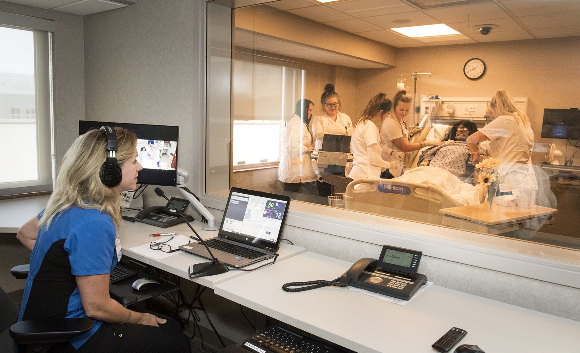 Bryan College of Health Sciences simulation center